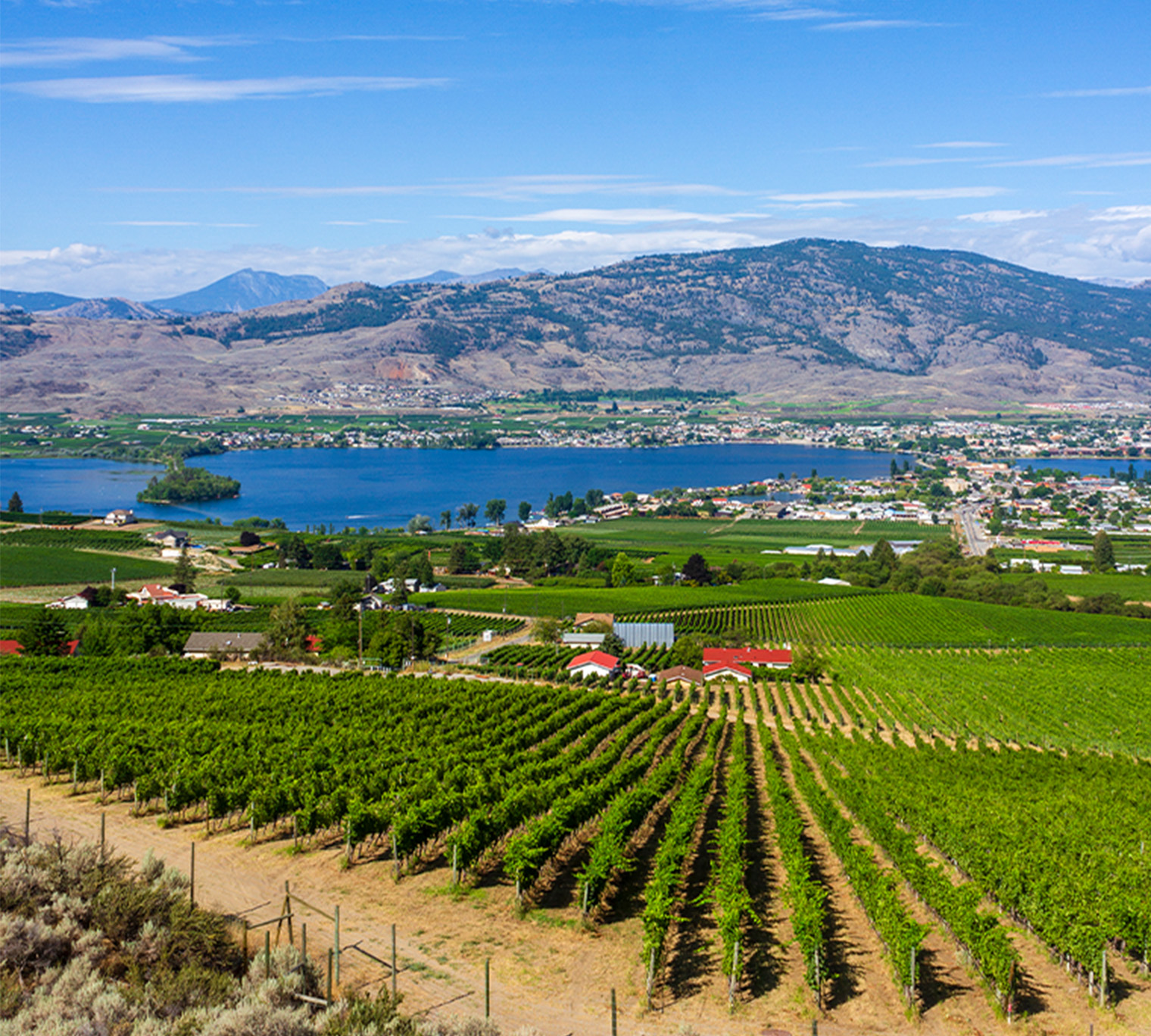 Osoyoos Okanagan Valley British Columbia Canada Landscape