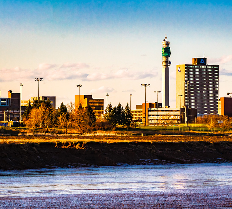 Moncton, Moncton New Brunswick, Moncton downtown, city in Canada