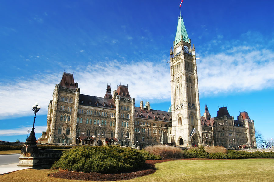 Parliament Hill in Ottawa
