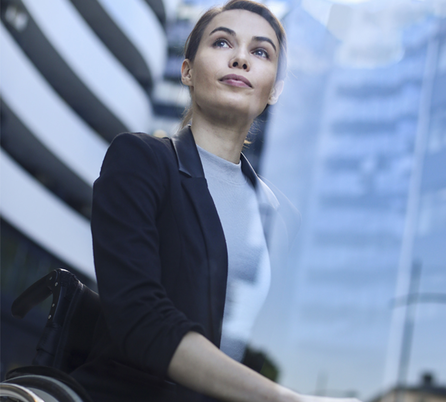 woman in wheelchair, person in wheelchair