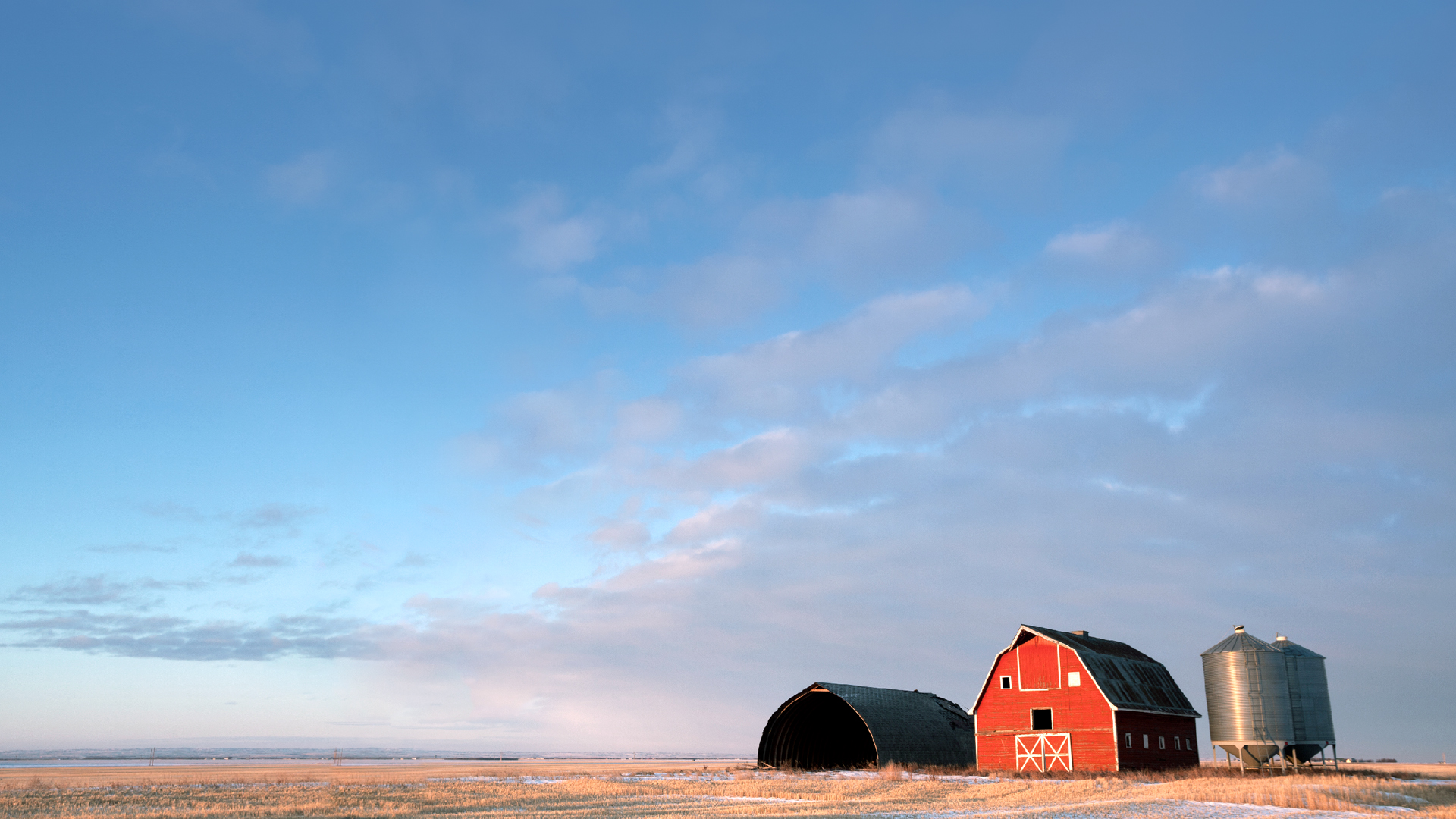 Barn in rural Saskatchewan, Canada
