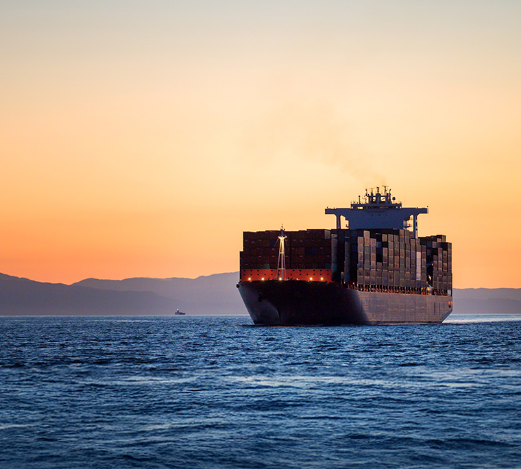 Looking up a glass office building