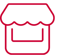 Icon of a storefront with awning