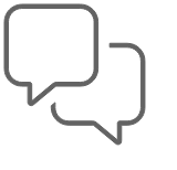 Join the conversation icon