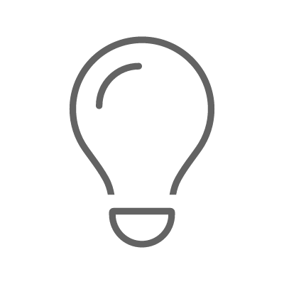 Light bulb icon