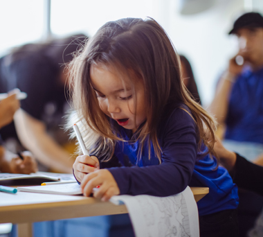 Indigenous child drawing