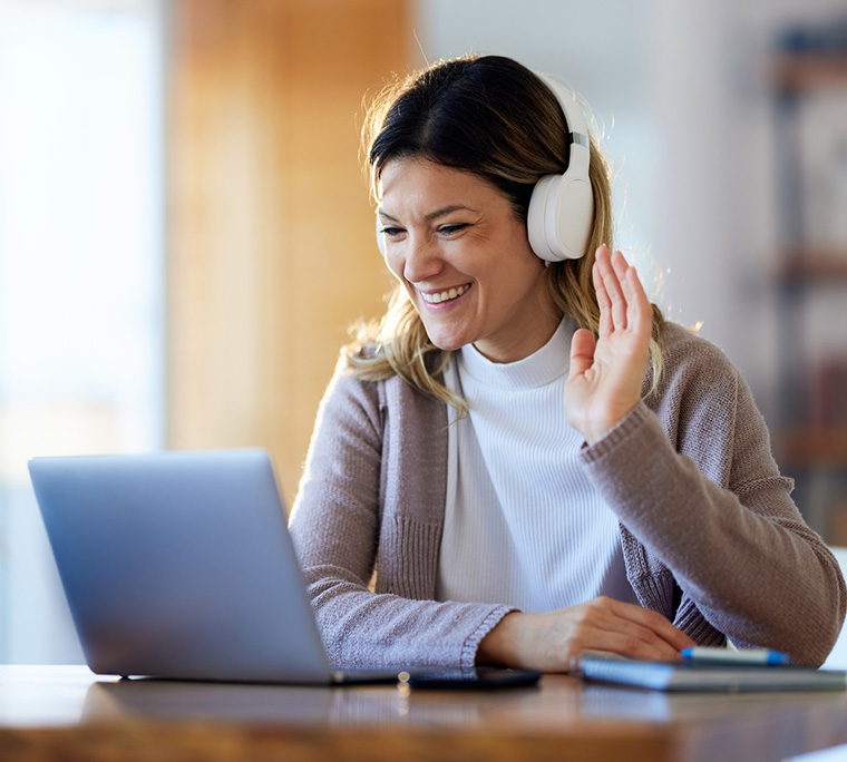 Looking up a glass office building