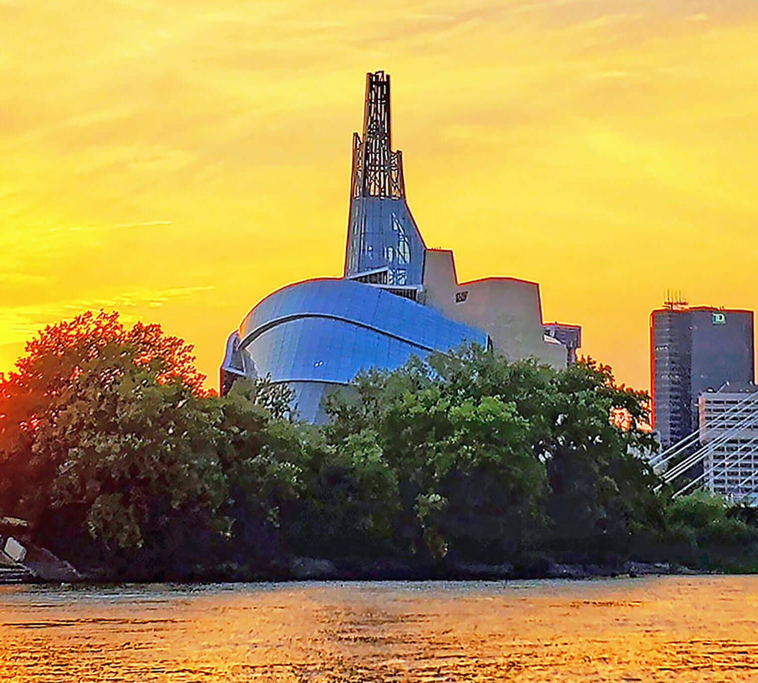 The Canadian Museum for Human Rights in Winnipeg